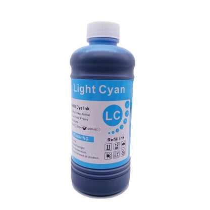 500ML Universal BK C M Y Refill Dye Based Ink Large Capacity Use for  Canon HP Brother Lexmark Samsung Dell Inkjet Printer