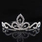 Princess Crystal Tiaras and Crowns Headband Kid Girls Love Bridal Prom Crown Wedding Party Accessiories Hair Jewelry