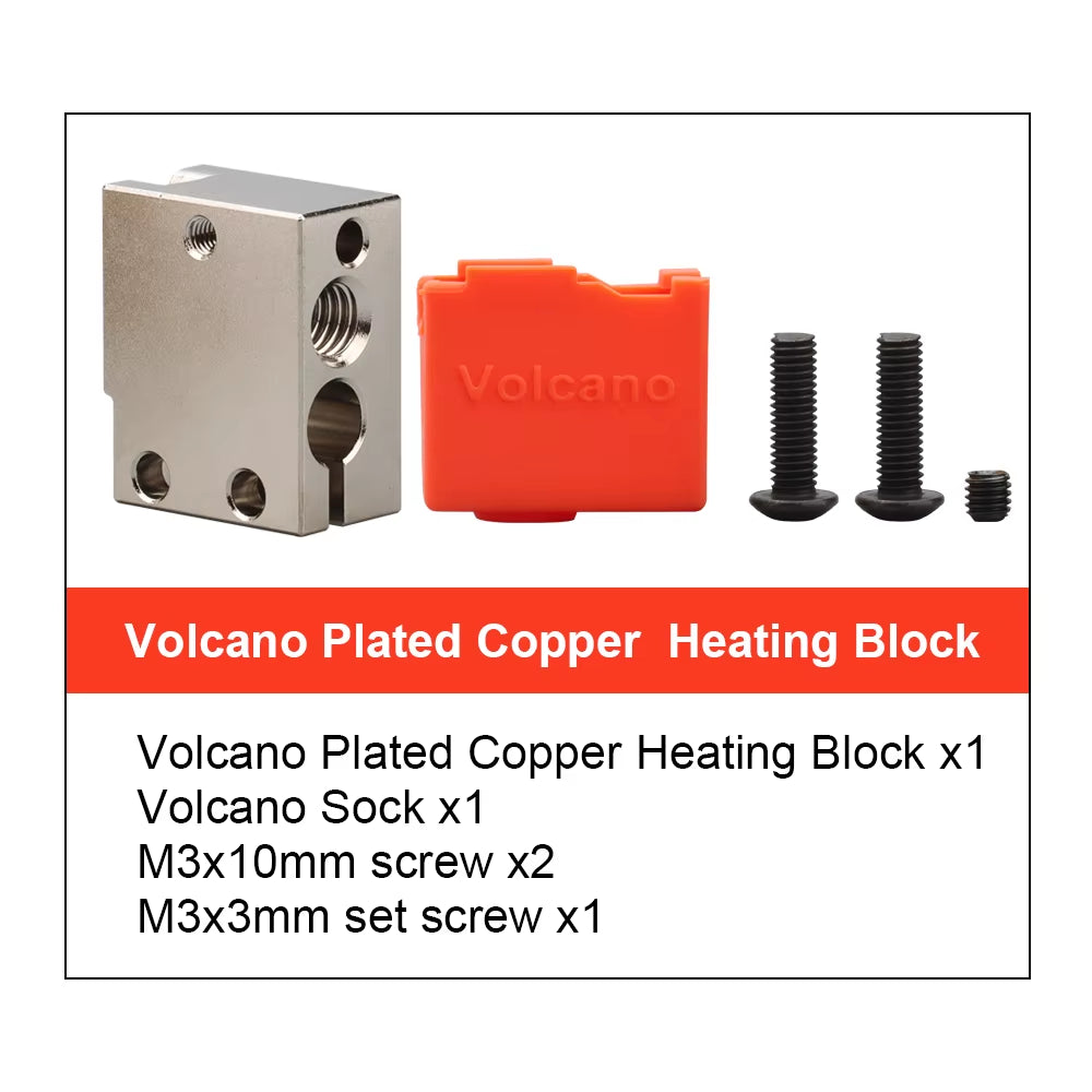 V6 Brass Heatblock for Hotend 3D Printer High Temperature Hardened Steel V6 Nozzles DDB MATRIX EXTRUDER