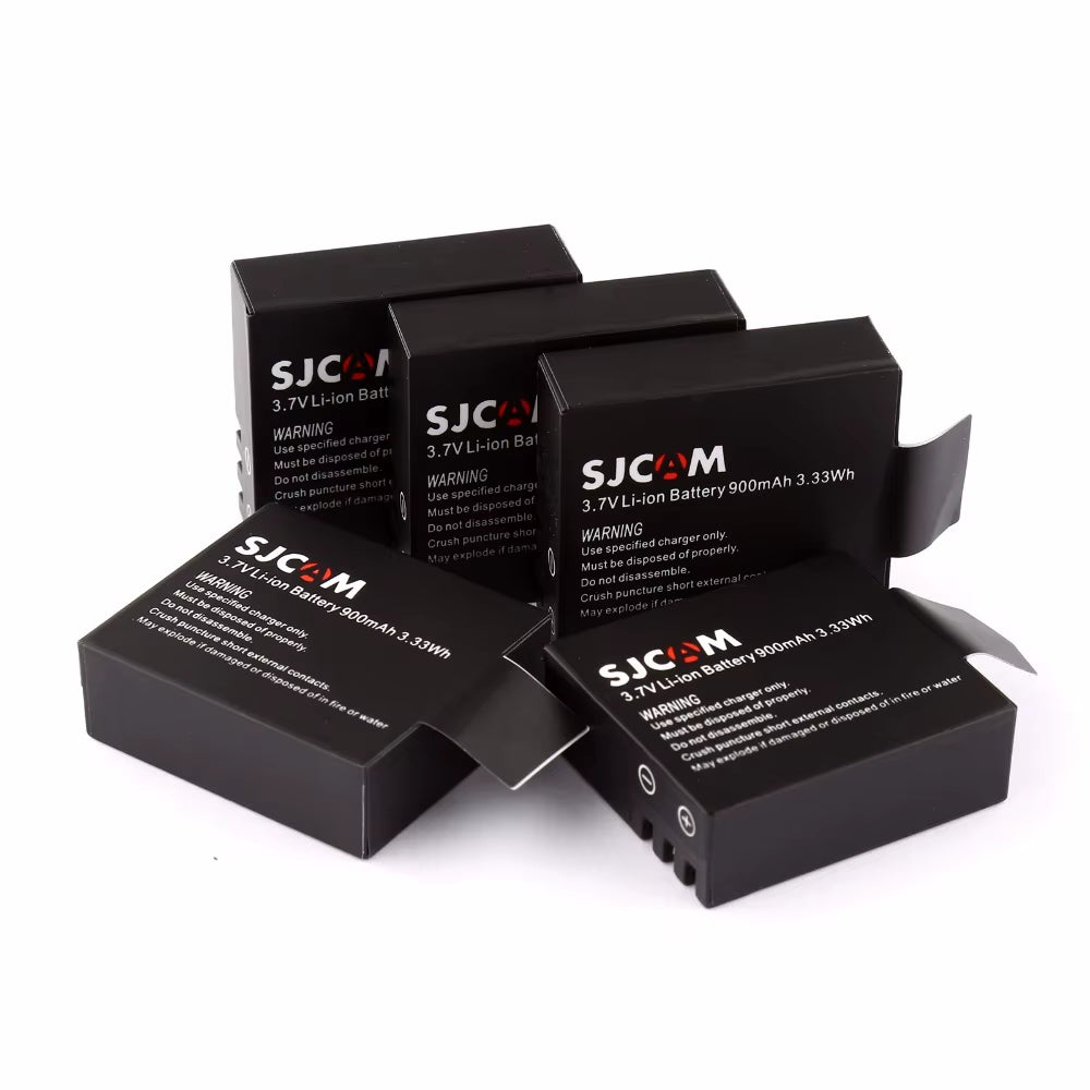 New SJCAM Sj4000 Eken H9 GIT-LB101 GIT BATTERY Sj5000 Sj6000 Sj7000 SJ8000 SJ9000 Battery +Dual USB Charger