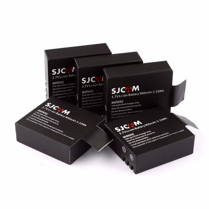 New SJCAM Sj4000 Eken H9 GIT-LB101 GIT BATTERY Sj5000 Sj6000 Sj7000 SJ8000 SJ9000 Battery +Dual USB Charger