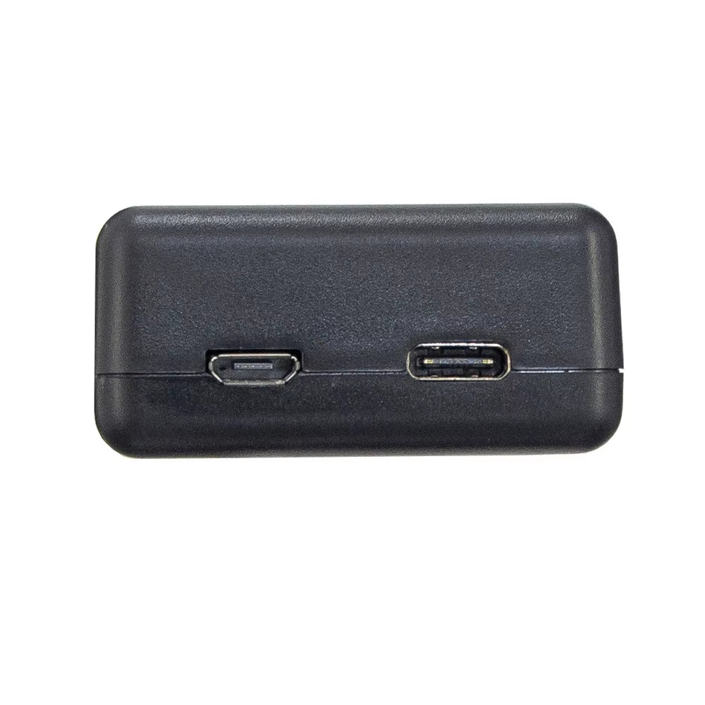 ORBMART Double Dual Port Slot Battery Charger for Go Pro  Hero 8 5 6 7 Black Sport Camera Accessory with Usb Cable Travel