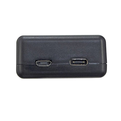 ORBMART Double Dual Port Slot Battery Charger for Go Pro  Hero 8 5 6 7 Black Sport Camera Accessory with Usb Cable Travel