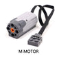 Technical Motor Power Functions Parts IR Speed APP Remote Control Battery Box Servo Light Receiver PF Car Building Blocks Bricks