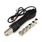 Heat Gun Hot Air Hair Dryer Soldering Hairdryer Gun Handle for 858 858D 8858 8586 878 BGA Rework Solder Station Desoldering Tool