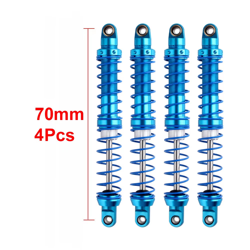 Metal Shock Absorbers 80 90 100 110 120Mm Oil Damper for 1/10 RC Car Truck Crawler Axial SCX10 TRX4 Redcat Gen8