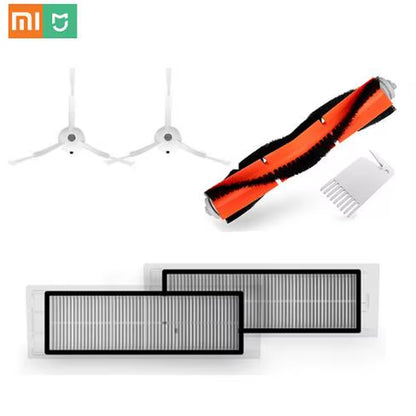 100% Original  MI Robot Vacuum Part Pack Side Brush X2PC HEPA Filter X2PC, Main Brush X1PC, Cleaning Tool X1PC