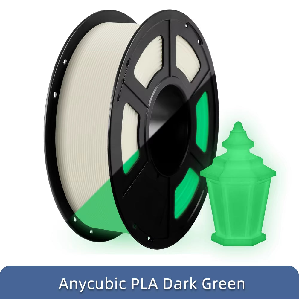 3D Printer Multicolor Filament PLA 1.75Mm 1Kg/Roll Plastic Rubber Consumables Material for FDM 3D Printer Kobra 2 Pro