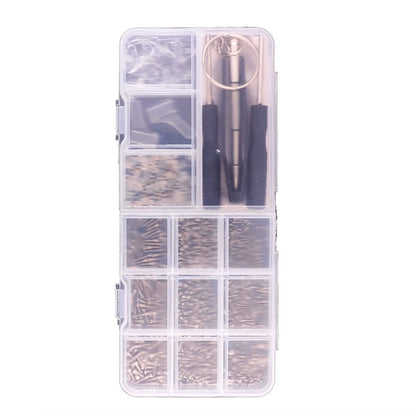 Glasses Screwdriver Screws Sets Eyeglasses Sunglasses Repair Tool Kit Nuts Nose Pad Optical Repair Tool Parts Assorted Kit