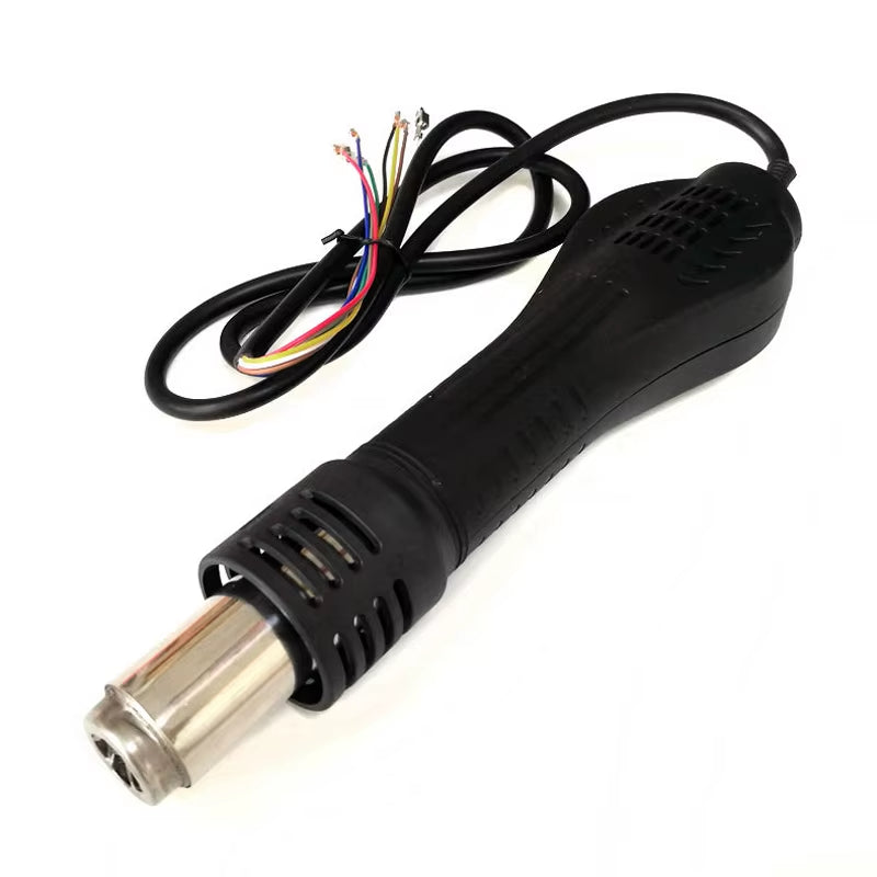 Heat Gun Hot Air Hair Dryer Soldering Hairdryer Gun Handle for 858 858D 8858 8586 878 BGA Rework Solder Station Desoldering Tool