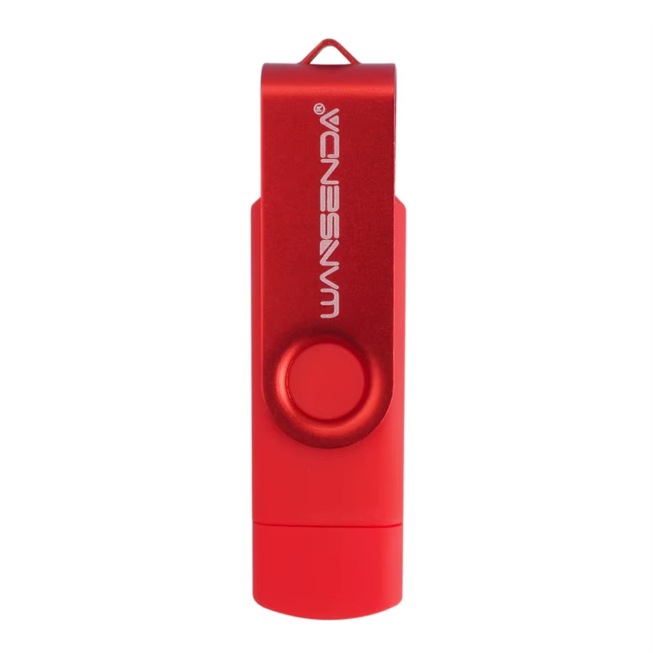 OTG USB Flash Drive 256GB 128GB 64GB 32GB 16GB 8GB Cle USB Pendrive for Android Phone/Tablet /PC USB 2.0 Thumb Drive