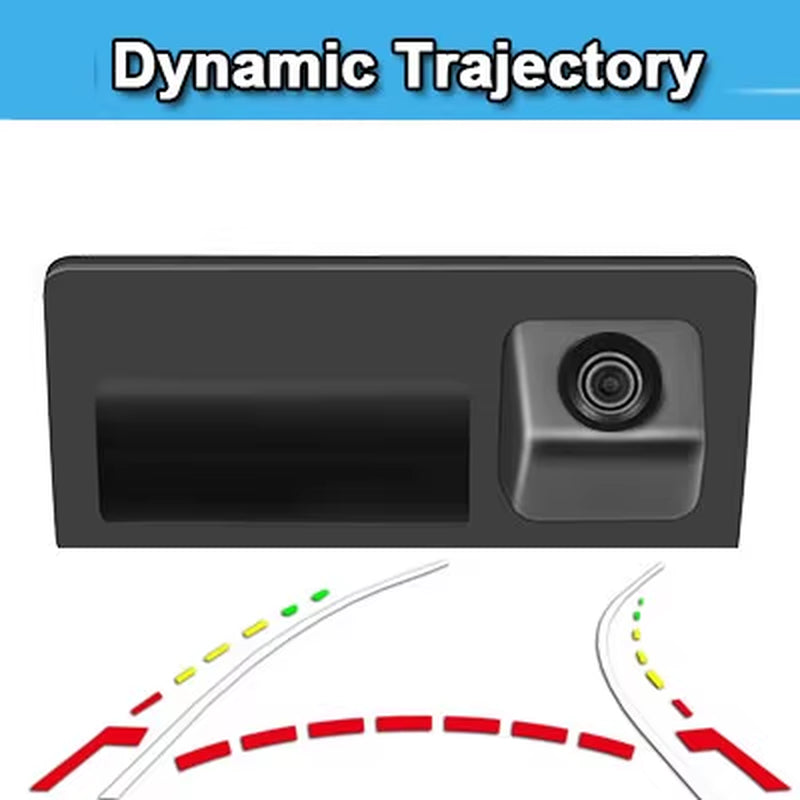 180° AHD 1080P Car Trunk Handle Rear View Camera for Audi A3 A4 A5 S5 Q3 Q5 for VW Golf Passat Tiguan Jetta Sharan Touareg B6 B7
