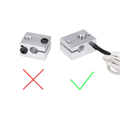 1M/2M HT-NTC100K Thermistor Temperature Sensor for High Temperature Filament 350 Degrees Hotend Kit B3950 for 3D Printer Parts