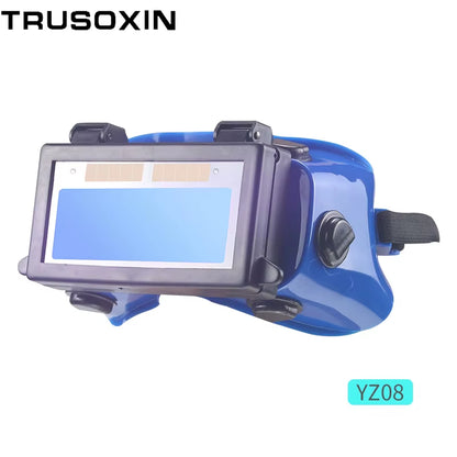 Solar Auto Darkening Eyes Mask True Color Welding Helmet Welding Mask Eyeshade/Patch/Eyes Goggles for Welder Eyes Glasses