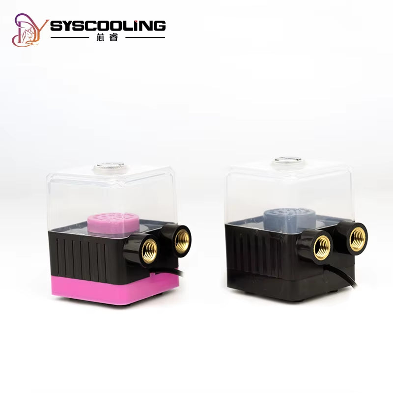 SC-400T Water Cooling Pump DC 12V Brushless Liquid Cooling Pump 450L/H 7.2W Small 3 Pin Water Cooling Pump