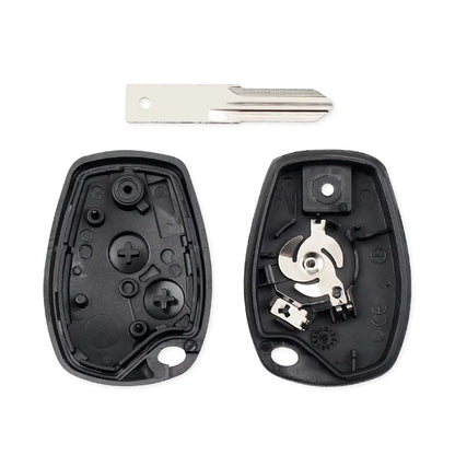 2 Button Remote Key Shell Case Cover Fob for Renault Megan Modus Clio Modus Kangoo Logan Sandero Duster Car Alarm Housing