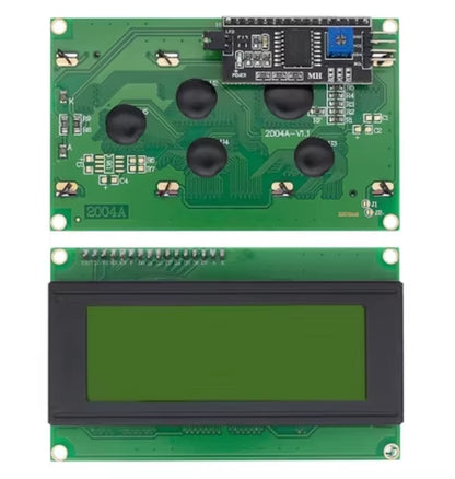 LCD2004+I2C LCD2004 20X4 2004A Blue Green Screen Character LCD IIC Serial Interface Adapter Module for Arduino