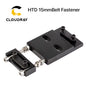 Belt Fastener for Width 15MM Open-Ended Timing Belt Transmission Belts for X/Y Axis Hardware Tools Machine Parts