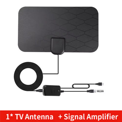 8K 4K TV Antenna for Global Digital TV 1080P 25DB High Gain Booster HD for RV Outdoor Car Antenna Indoor TV Free Channel