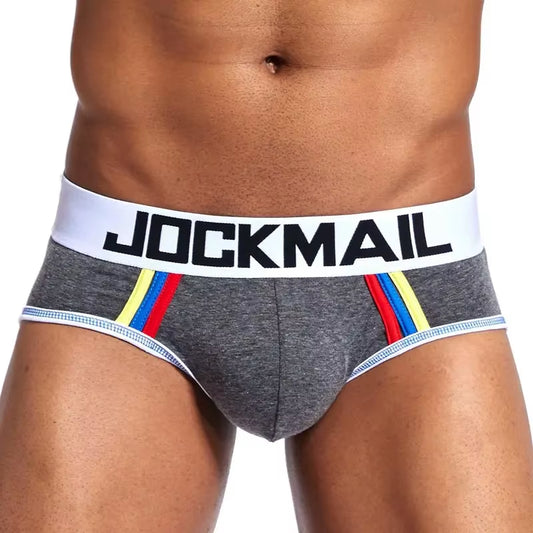 Brand Cotton Men Underwear Brief Sexy Gay Penis Pouch Push up Calzoncillos Hombre Slip Cueca Gay Underwear Male Panties