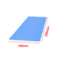 New 6.0 W/Mk Conductive GPU CPU Heatsink Cooling Silicone Pad 100Mm*100Mm*1Mm Thermal Pad High Quality