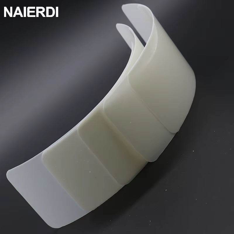 5PCS Toughness Plastic-Steel Insert Sheet Locksmith Tools Nano Plasticsteel Doors Joggling Bypass Tools Lock DIY Opener