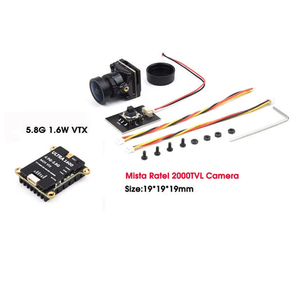 VTX2W5 5.8GHZ 1.6W / 2.5W 64CH FPV VTX Transmitter & 1500TVL / 1800TVL / 2000TVL Camera Receiver UVC for FPV RC Camera Drone
