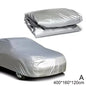 The Four Seasons Fit Full Car Cover Waterproof Dustproof PE Film Coat Aluminum Protective Sunshade UV Ray Reflectioncar Cover