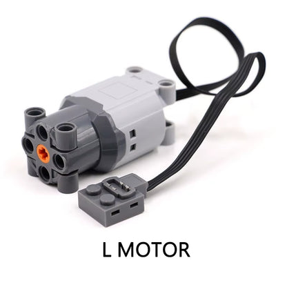 Technical Motor Power Functions Parts IR Speed APP Remote Control Battery Box Servo Light Receiver PF Car Building Blocks Bricks