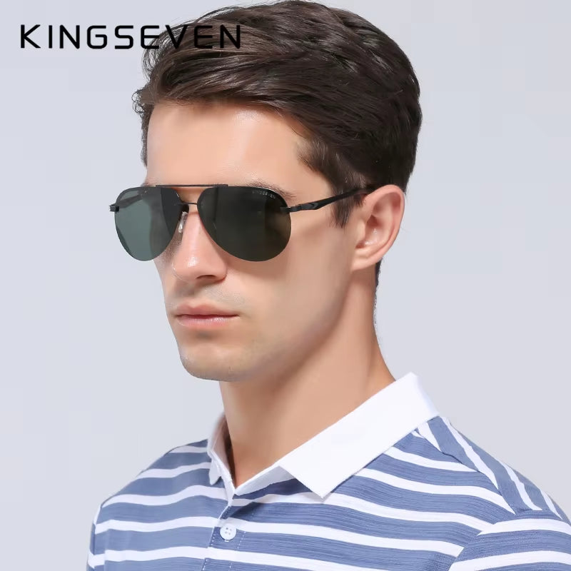 Aluminum Magnesium Polarized Sunglasses Men Driver Mirror Sun Glasses Male Fishing Female Eyewear for Men