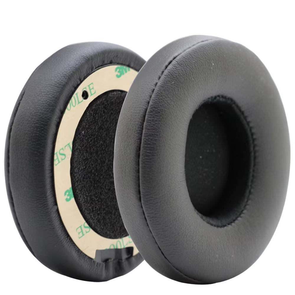 Replacement Ear Cushion Earpads for Solo 2 3 Wireless Ear Pads Earbuds for Beats Solo3 Wireless Headphone Earpads Black