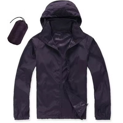 Men'S Brand Quick Dry Skin Coat Sunscreen Waterproof UV Women Thin Army Outwear Ultra-Light Windbreake Jacket 3XLYA105