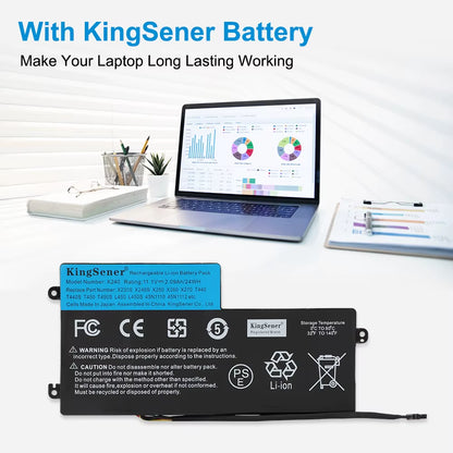 Kingsener Internal Battery for  Thinkpad T440 T440S T450 T450S X240 X240S X250 X260 X270 L450 45N1110 45N1111 45N1112 24WH