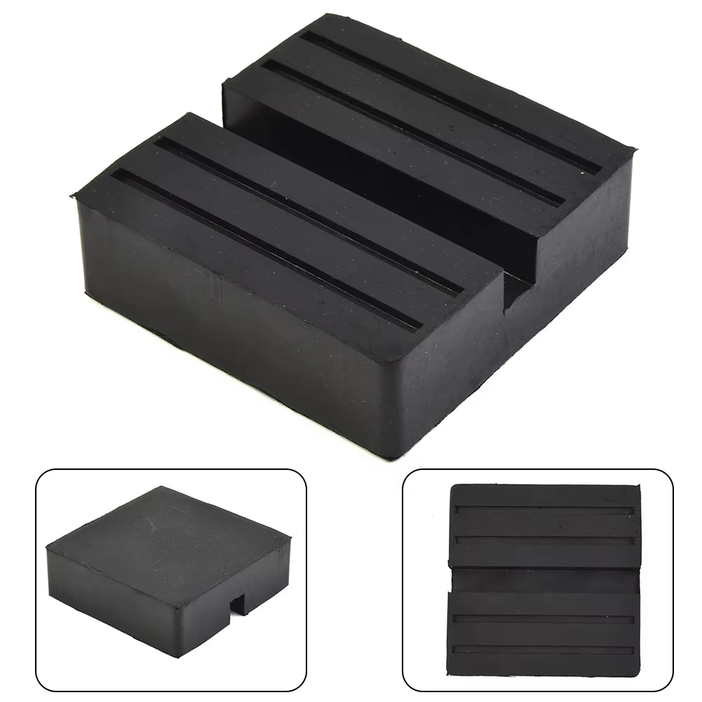 Stable Car Lift Pad, Extra Grip with Rubber Construction, Protects Frame Rails and Pinch Welds, Suitable for Car Maintenance