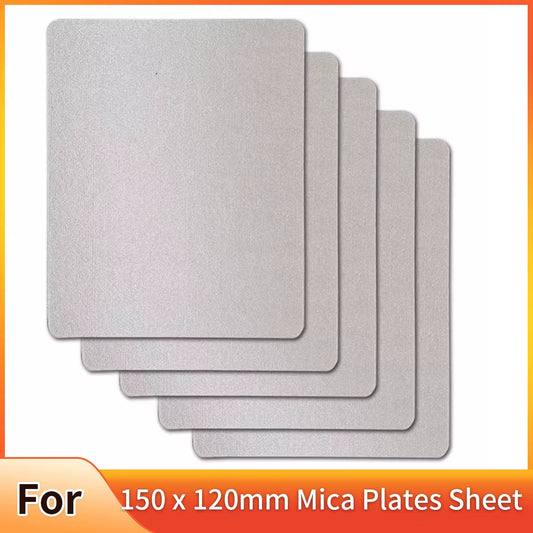 5Pcs/Lot High Quality Microwave Oven Repairing Part 150 X 120Mm Mica Plates Sheets for Galanz Midea Panasonic LG Etc.. Microwave