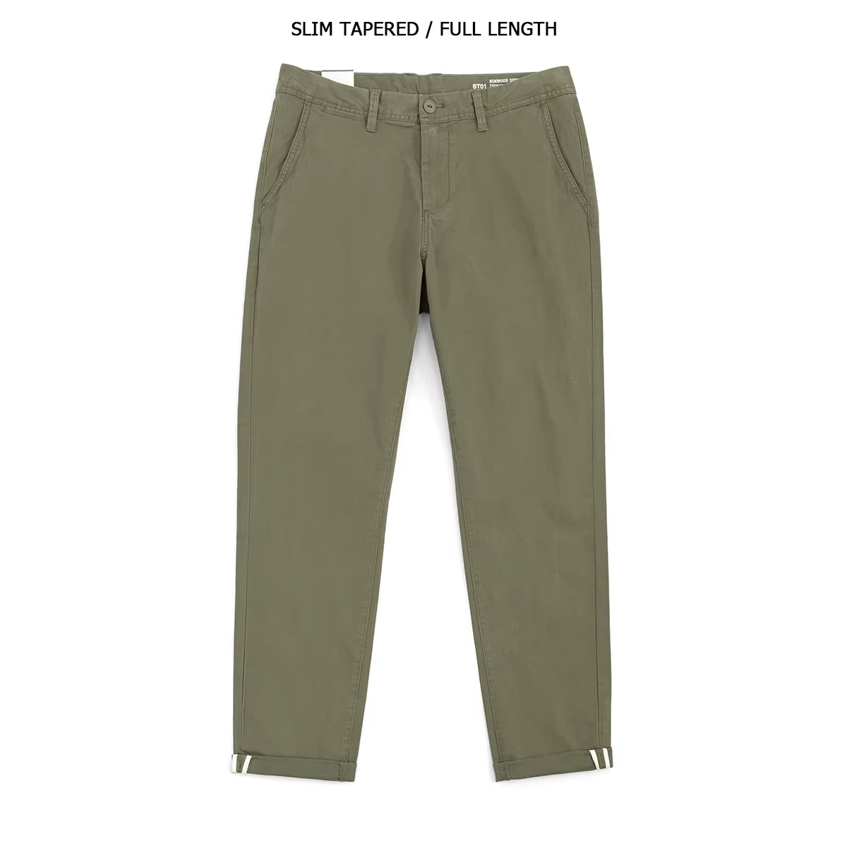 2025 Autumn New Casual Pants Men Cotton Slim Fit Chinos Fashion Trousers Male Brand Clothing plus Size Pant 482