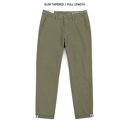 2025 Autumn New Casual Pants Men Cotton Slim Fit Chinos Fashion Trousers Male Brand Clothing plus Size Pant 482