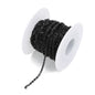 10 Yard/Lot 1Mm 1.5Mm 2Mm 2.5Mm 3Mm Stainless Steel Cable Chain Bulk for Rhodium Black Chain Necklace Diy Jewelry Materials