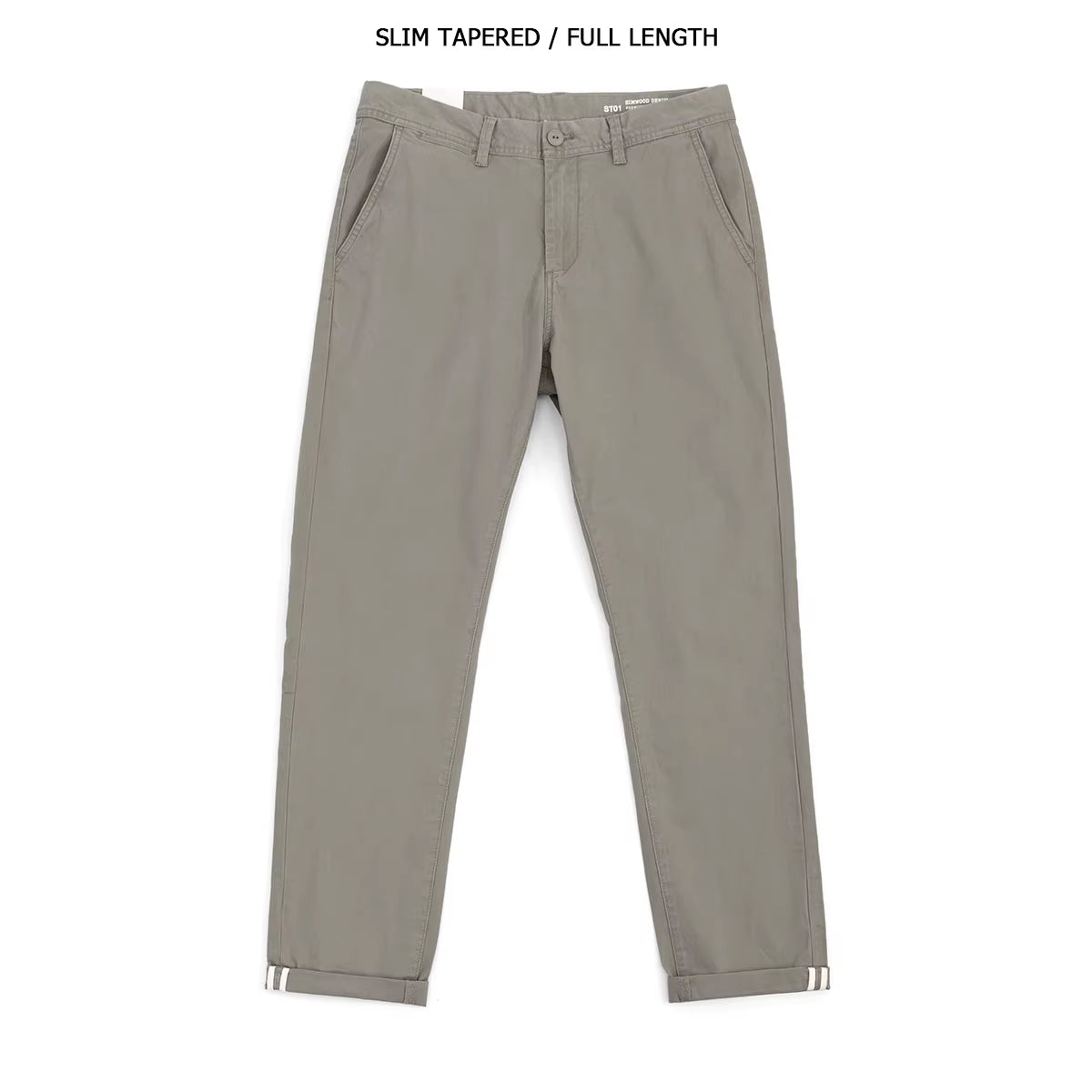 2025 Autumn New Casual Pants Men Cotton Slim Fit Chinos Fashion Trousers Male Brand Clothing plus Size Pant 482