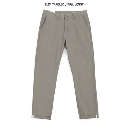 2025 Autumn New Casual Pants Men Cotton Slim Fit Chinos Fashion Trousers Male Brand Clothing plus Size Pant 482