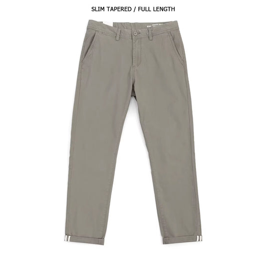2025 Autumn New Casual Pants Men Cotton Slim Fit Chinos Fashion Trousers Male Brand Clothing plus Size Pant 482