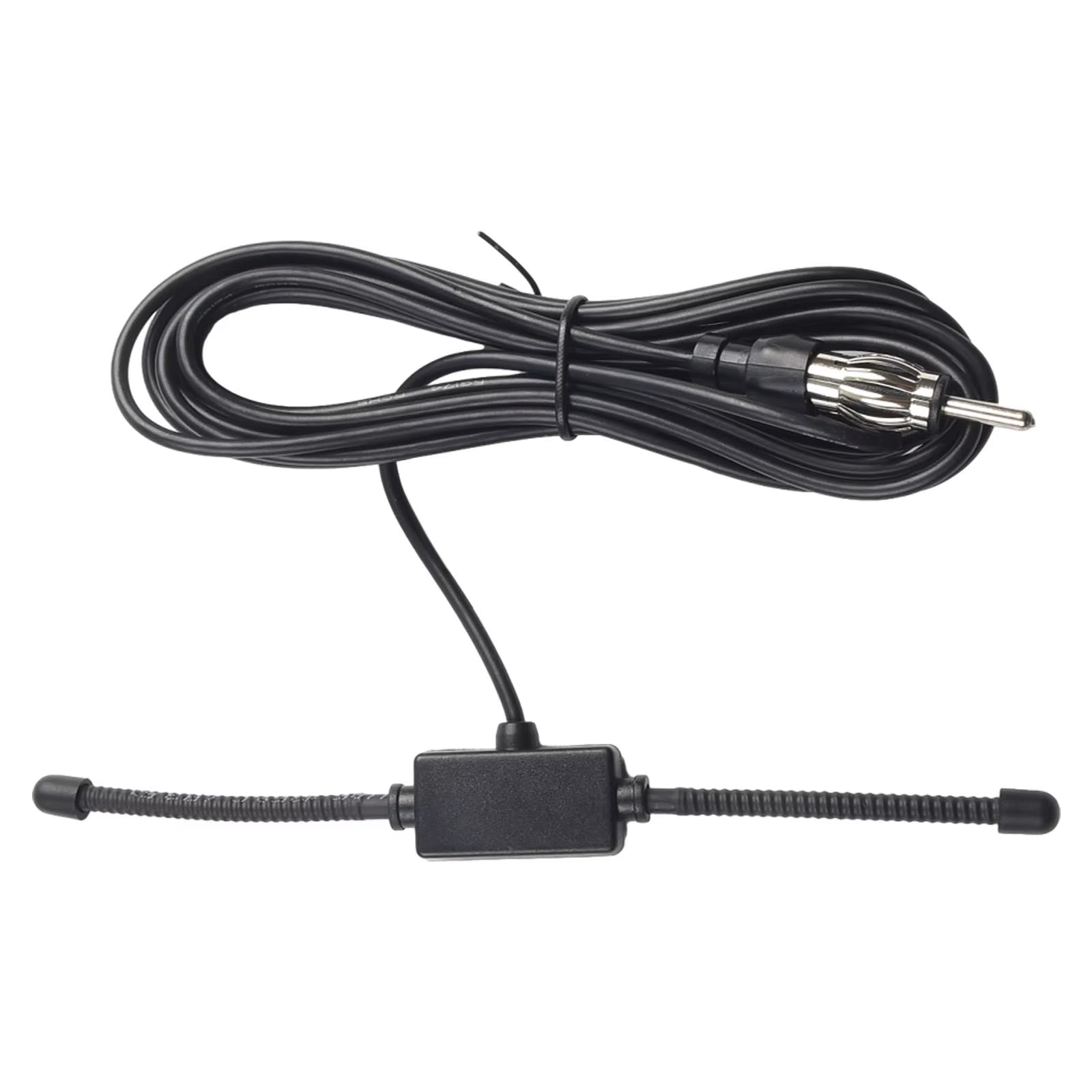 Car Radio Antenna AM/FM Radio Sheep Antenna T-Shaped Small-Sized Hidden Glass Car Stereo AM FM Dipole Antenna Instrument Part