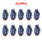 433Mhz or 868Mhz PB-403R Remote Control Arm Disarm Home Arm SOS 6 Key Function Wireless Alarm Remote Keyfob