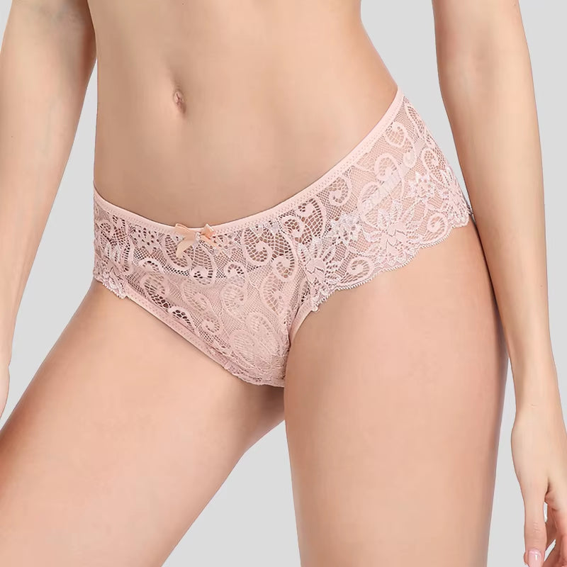 Plus Size S/XL Fashion High Quality Women'S Panties Breathable Female Underwear Sexy Lace Lingerie