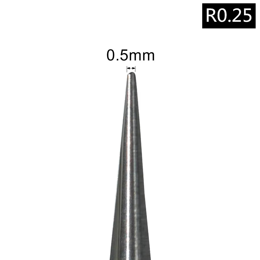 6Mm*70L,1Pcs, Taper Ball Nose End Mill,Cnc Cone Milling Cutter,Solid Carbide Tool,Woodworking Router Bit