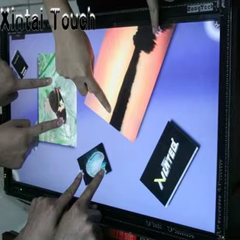 55" IR Touch Frame without Glass, 20 Touch Points Infrared IR Multi Touch Screen Overlay