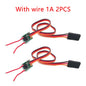 DC Brushed Motor Speed Controller Micro Motor Drive Module Mini DIY Bidirectional Forward Reverse Brushed ESC for Car Toys Motor