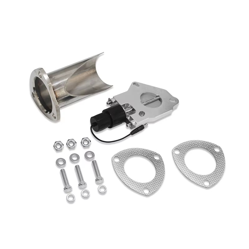 2"/2.25"/2.5''/3.0' Electric Stainless Steel Exhaust System Exhaust Cutout Valve with Remote Control Be Cut Pipe Exhaust Cutout