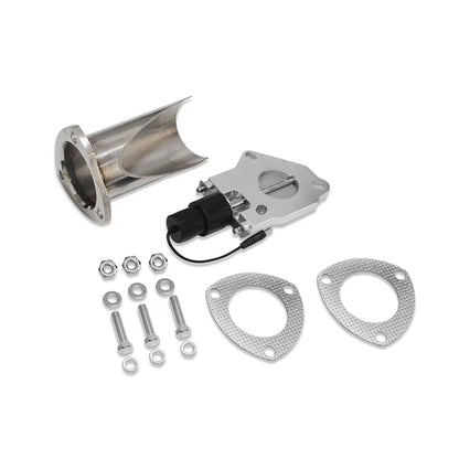 2"/2.25"/2.5''/3.0' Electric Stainless Steel Exhaust System Exhaust Cutout Valve with Remote Control Be Cut Pipe Exhaust Cutout