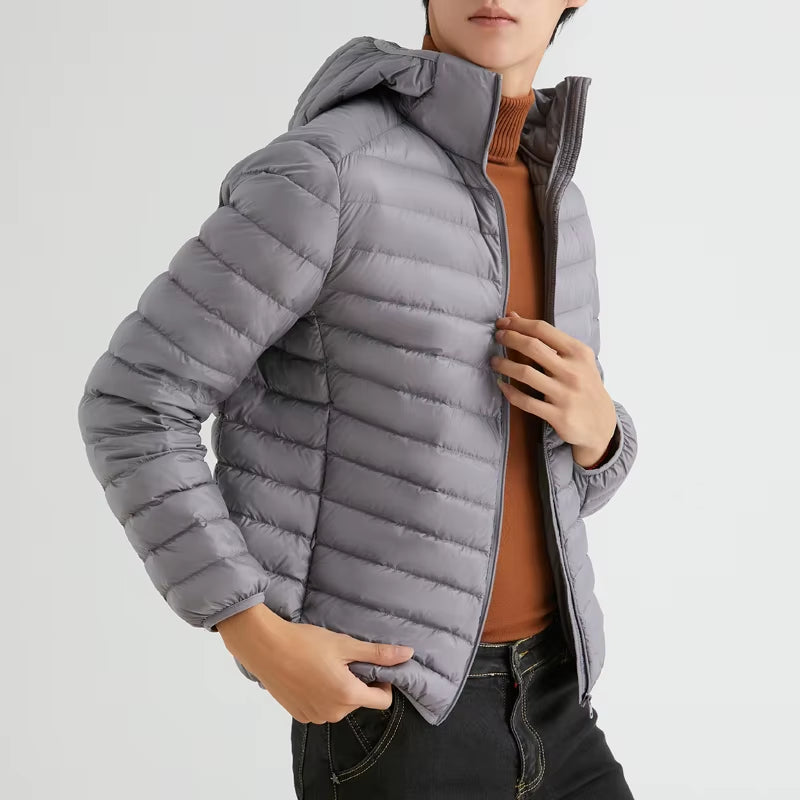 Man 90% Duck down Hooded Jacket Winter Autumn Coat Men Ultra Light Jackets Warm Outwear Parkas Outdoors Campaign Clothes